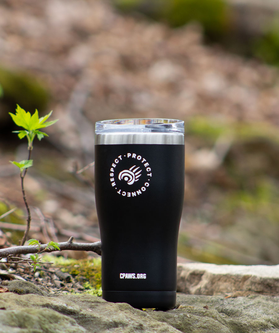 Dark Chilly Moose Algonquin Tumbler