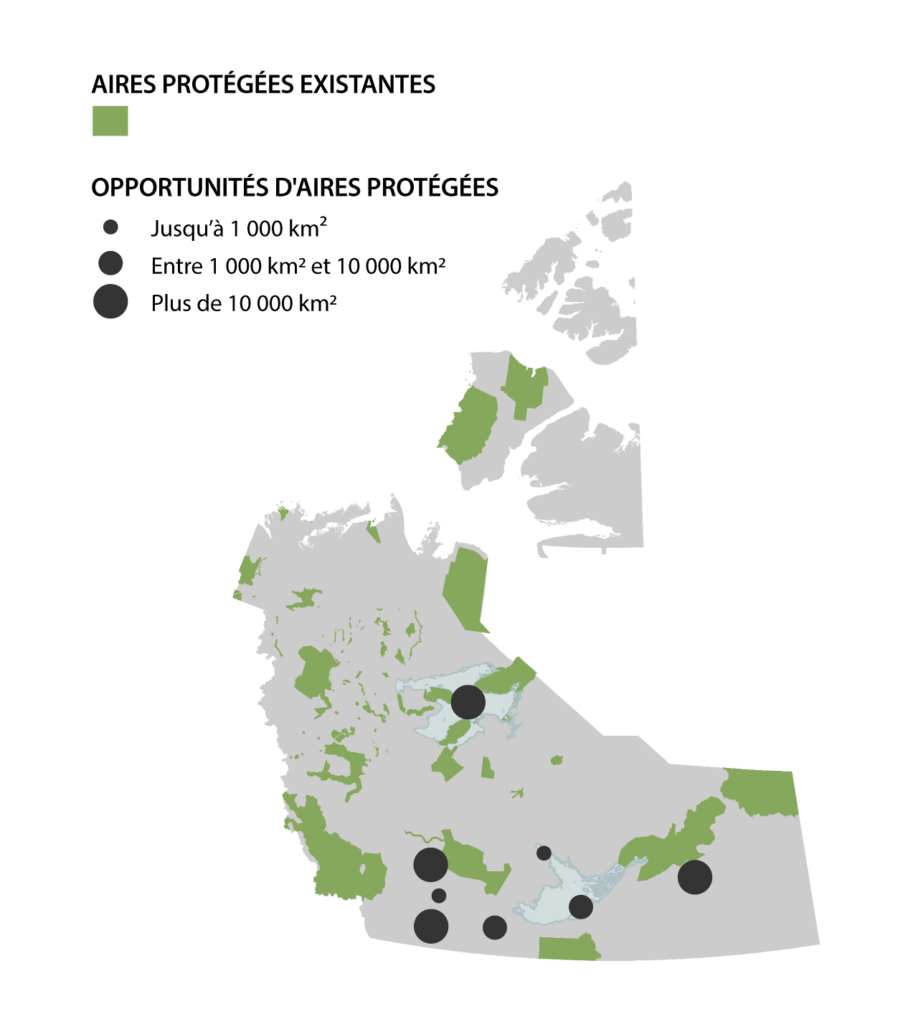 Map des Territoires du Nord-Ouest