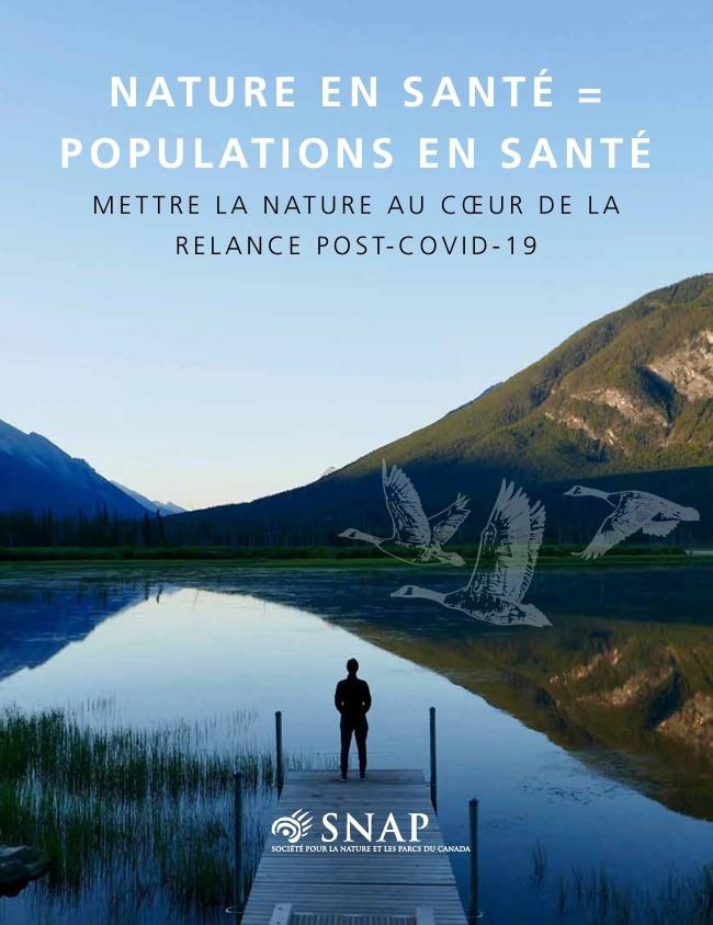 Couverture du rapport NATURE EN SANTÉ = POPULATIONS EN SANTÉ